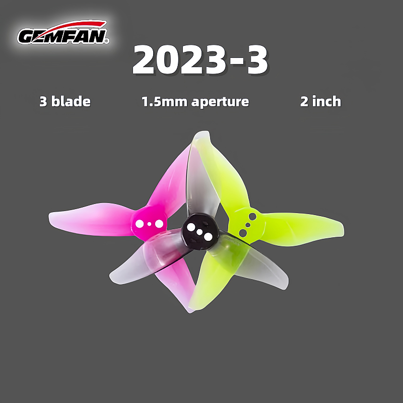 Drone Racing Gate - Gemfan 2023 hélice de três lâminas