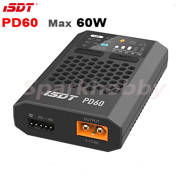 Drone Racing Charger - Isdt pd60 60w 6a carregador inteligente