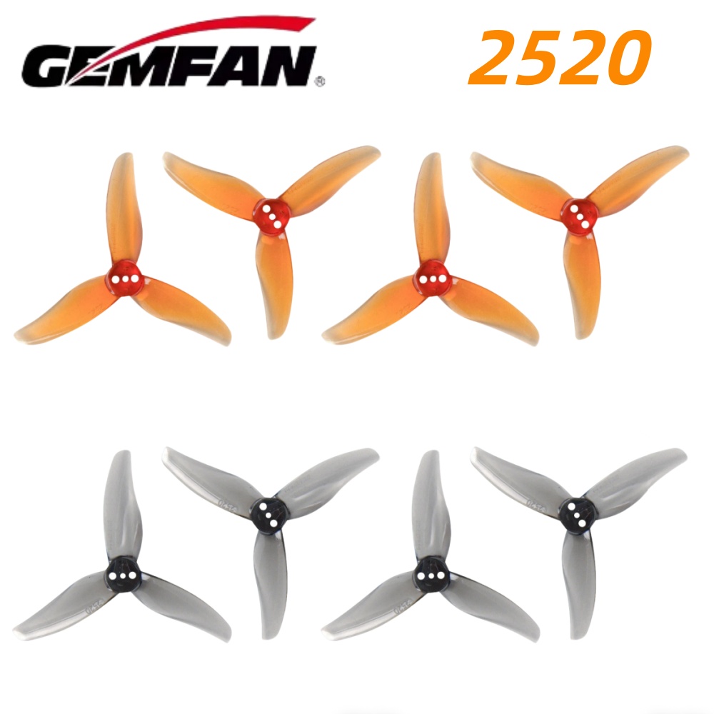 Drone Racing Motor - 4 Pares de Hélices Gemfan Hurricane