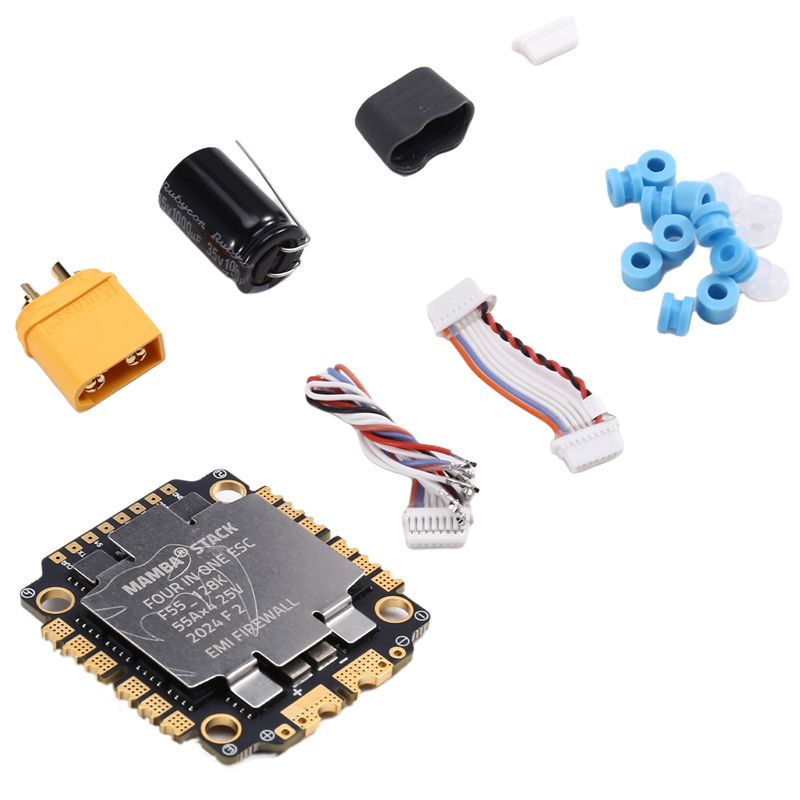 Drone Racing Esc - ABXE-F55_128K55A ESC 4 em 1 Blheli_32