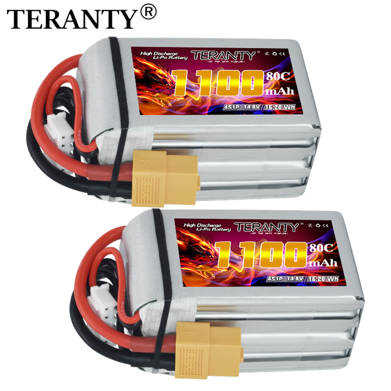 Drone Racing Battery - Bateria Lipo TERANTY 4S 1100mAh 80C/160C