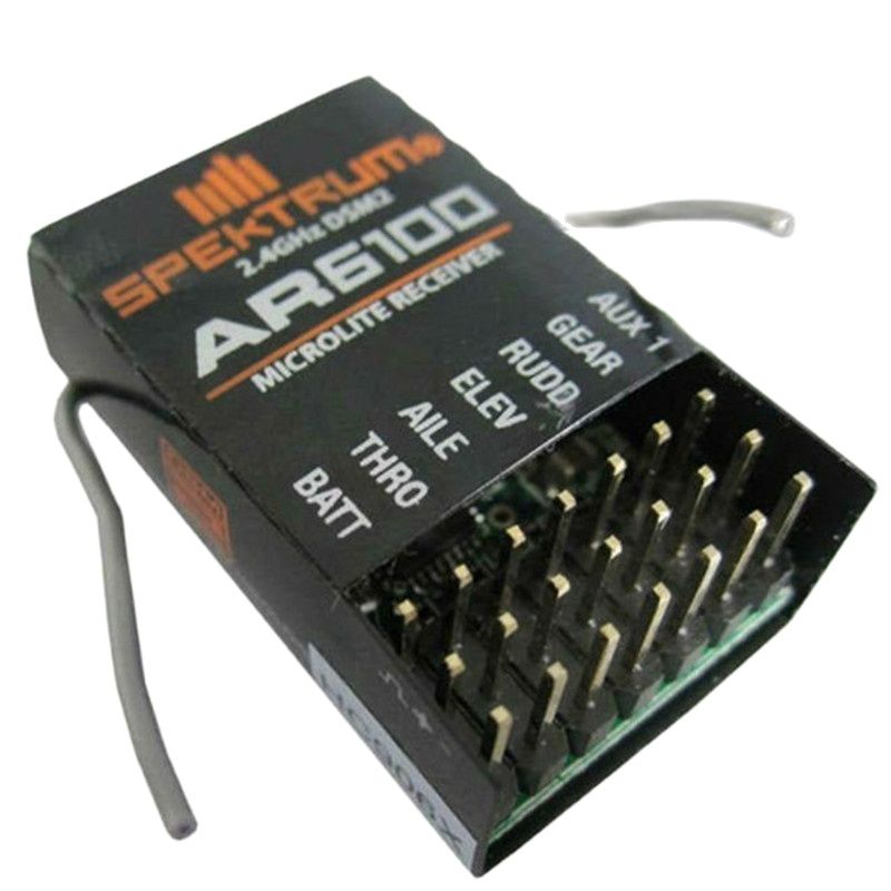 Drone Racing Receiver - AR6100 DSM2 6CH 2.4GHz Receptor para
