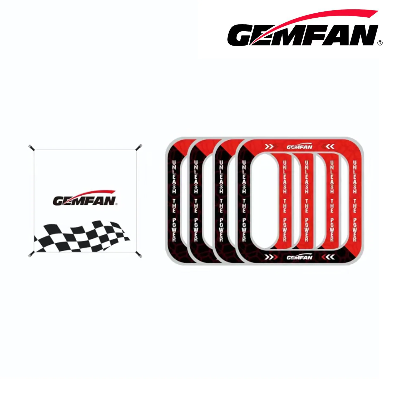 Drone Racing Flag - Gemfan-destacável Defletor Reflective Edge Race Gates,