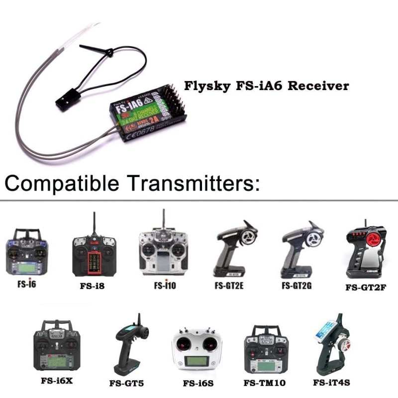 Flysky FS-IA6 Receptor 6CH Ant - Drone Racing Battery avaliação e preço