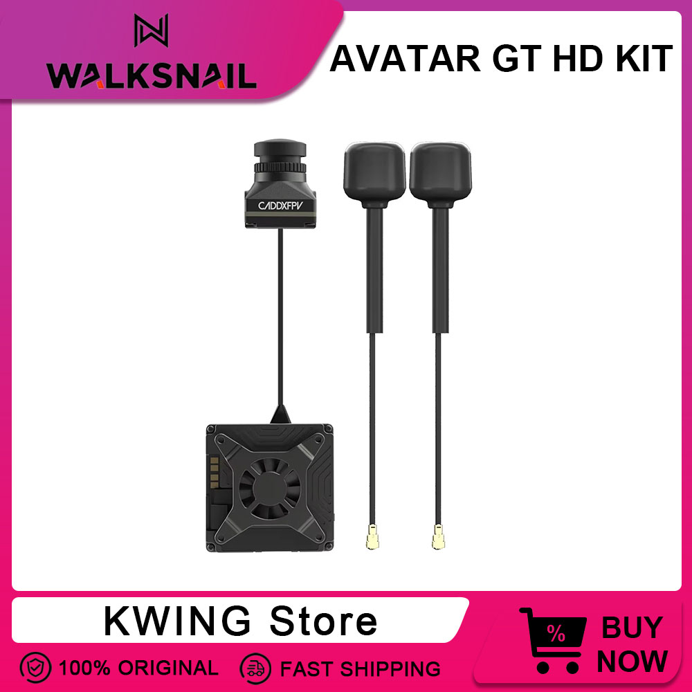 Walksnail Avatar GT HD KIT 2W  - Drone Racing Camera avaliação e preço