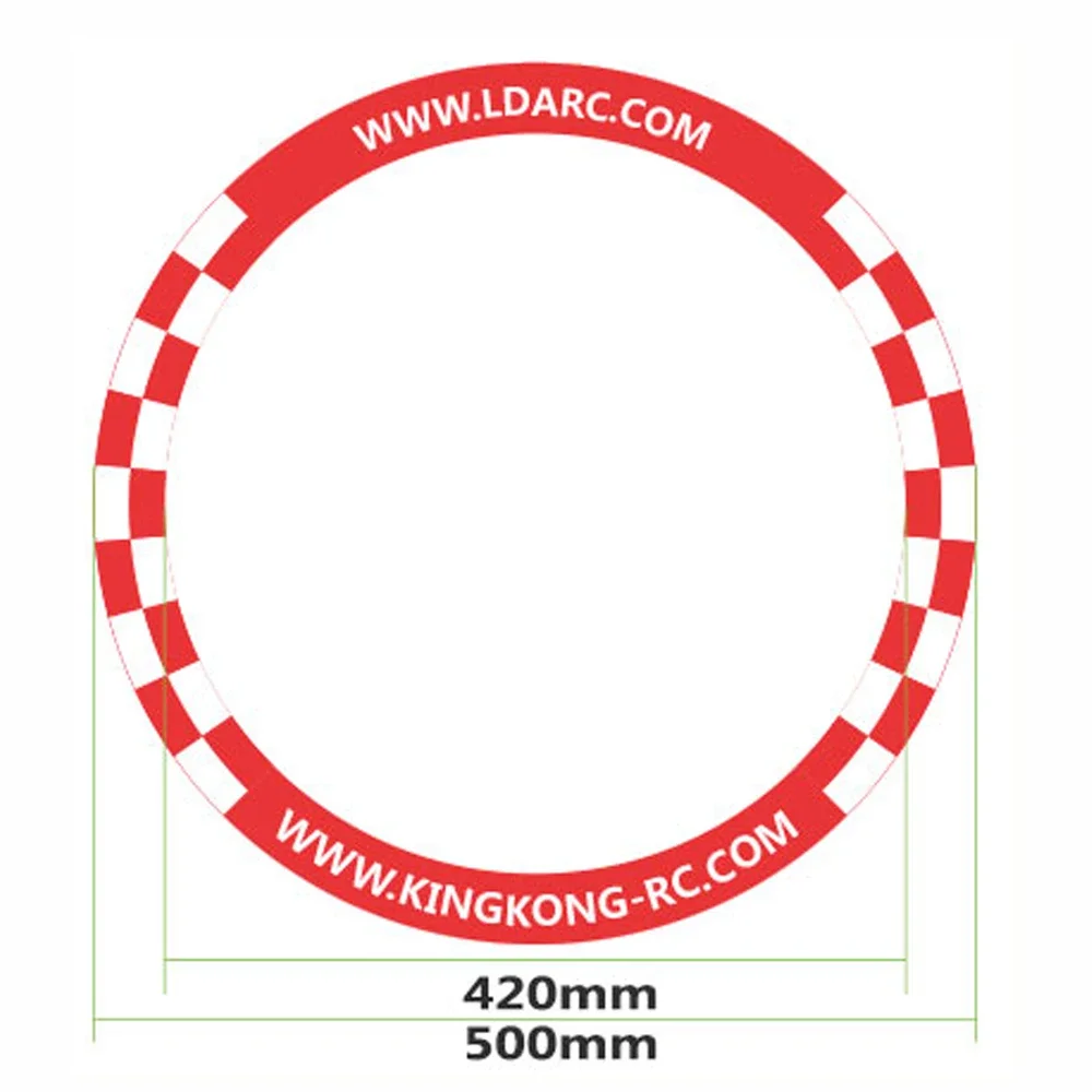 5 PCS LDARC 500mm Porta de cor - Drone Racing Flag avaliação e preço