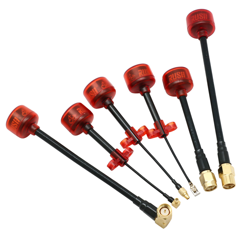 Rush cereja fpv 5.8g antena lh - Drone Racing Esc avaliação e preço