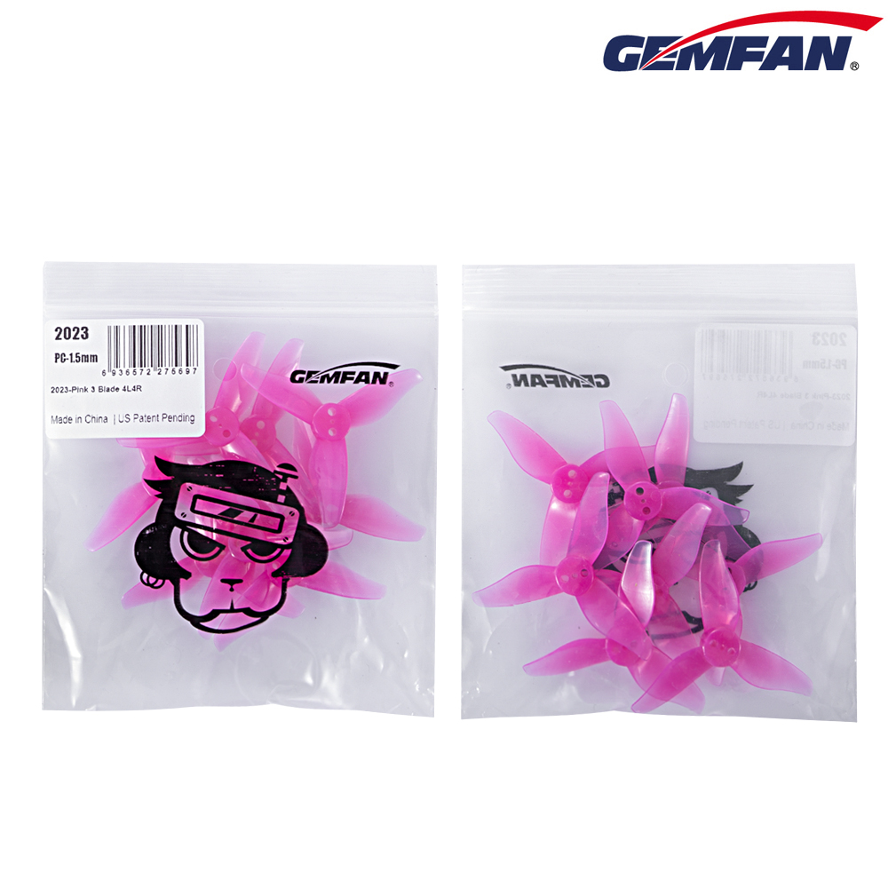 4 pares gemfan furacão 2023 2x - Drone Racing Gate avaliação e preço