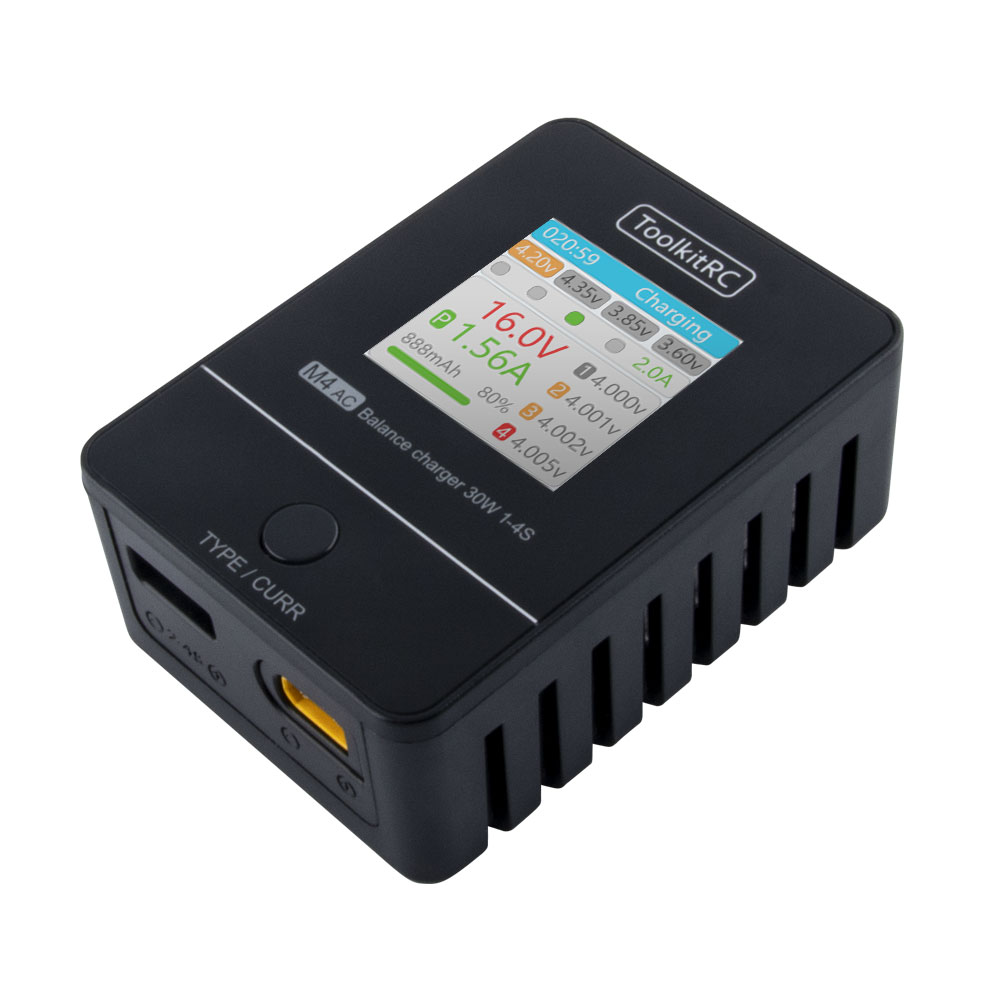 ToolkitRC-M4AC Carregador para - Drone Racing Charger avaliação e preço