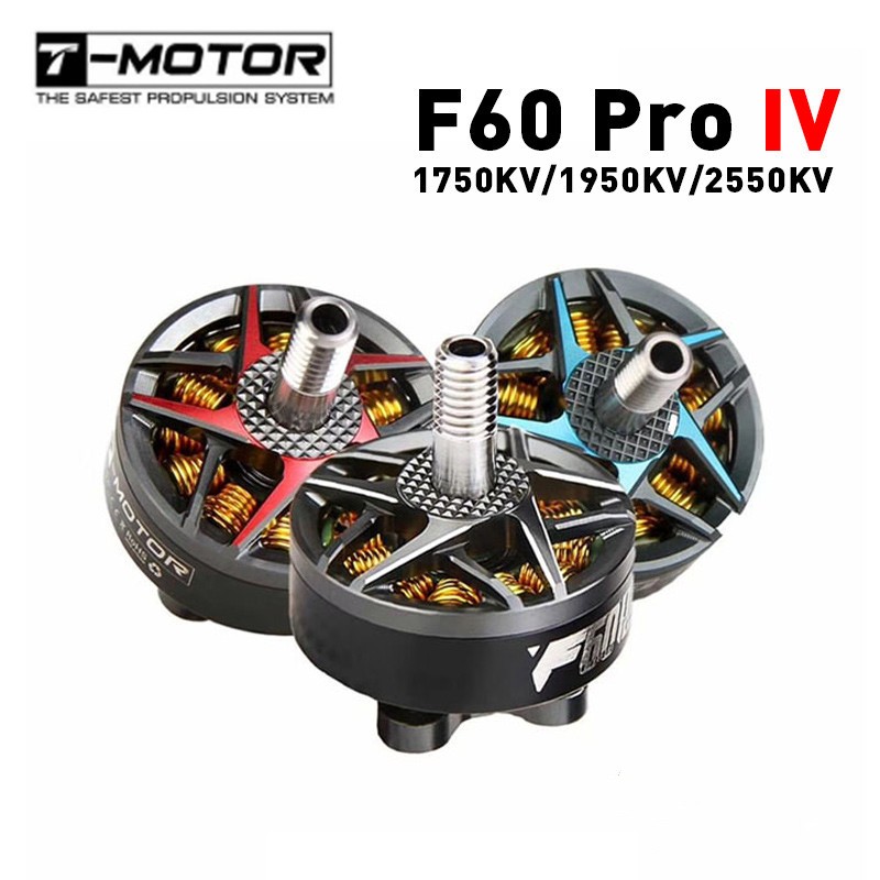 T-motor f60 pro iv 2207 1750kv - Drone Racing Motor avaliação e preço