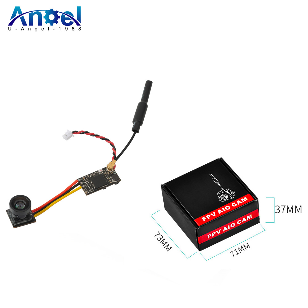 Micro câmera rc fpv aio 5.8g 2 - Drone Racing Transmitter avaliação e preço