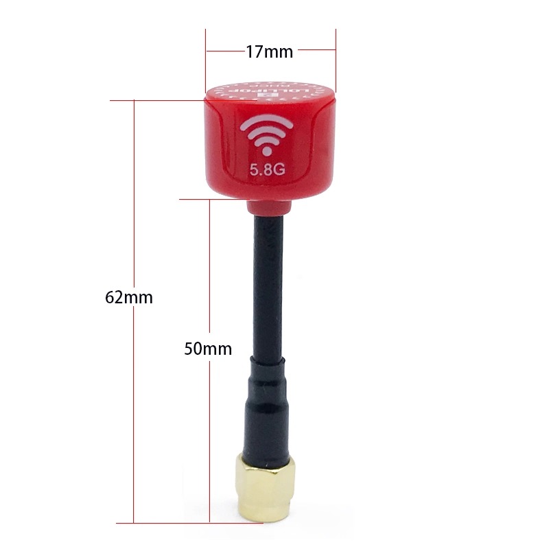 Antena FPV de 5,8 GHz RHCP 60m - Drone Racing Antenna avaliação e preço