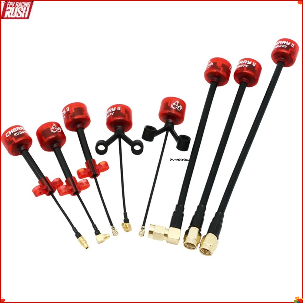 Antena FPV RUSHFPV Cherry/Ante - Drone Racing Receiver avaliação e preço