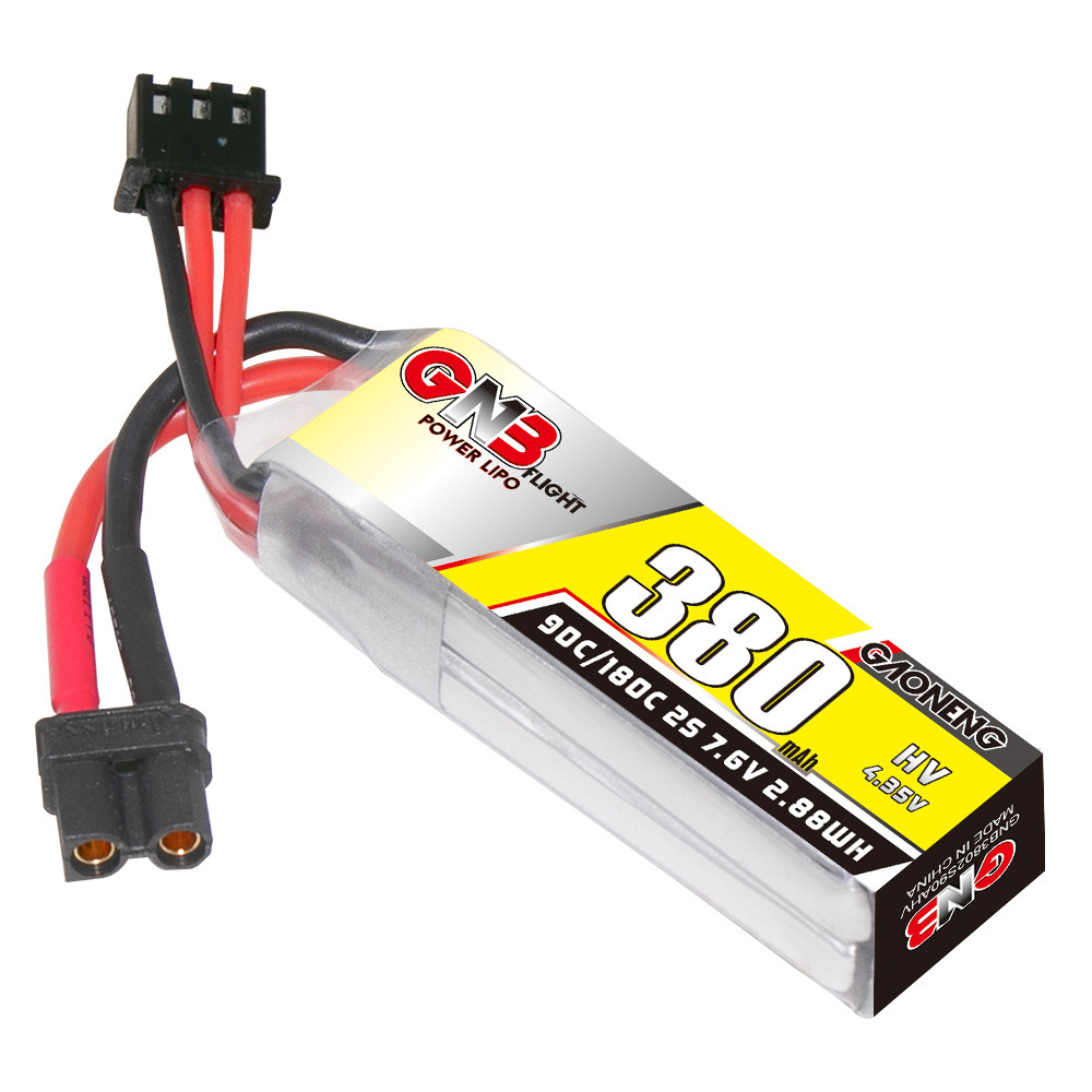 Bateria Lipo GNB 2S 7.6V 380mA - Drone Racing Battery avaliação e preço