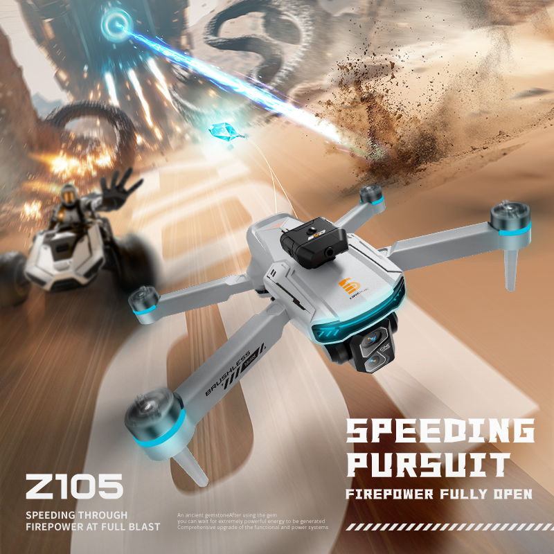 Novo z105 rc drone 8k câmera h - Drone Racing Charger avaliação e preço