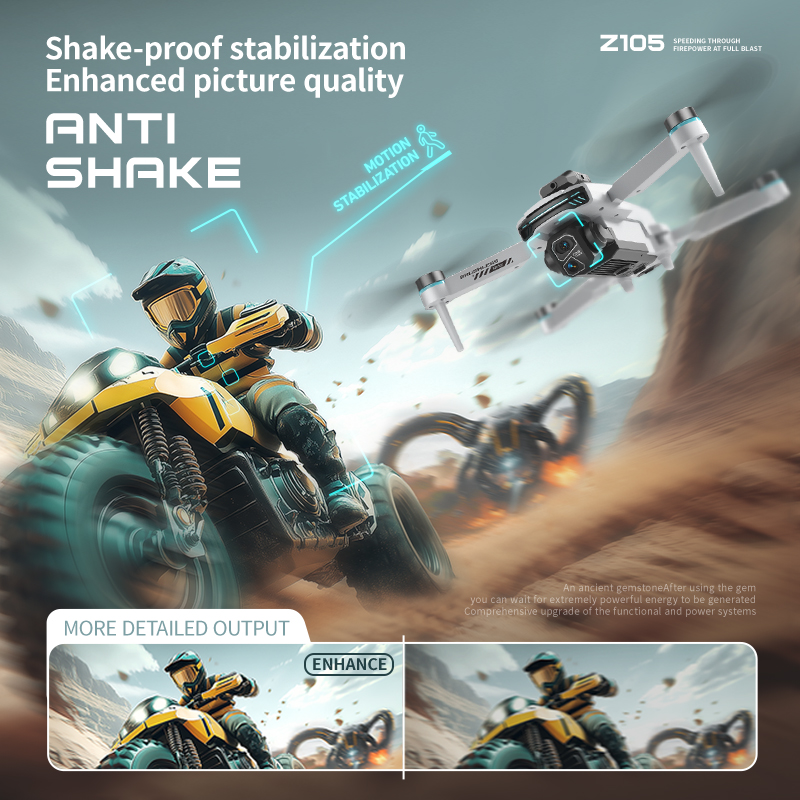 Novo z105 rc drone 8k câmera h - Drone Racing Charger avaliação e preço