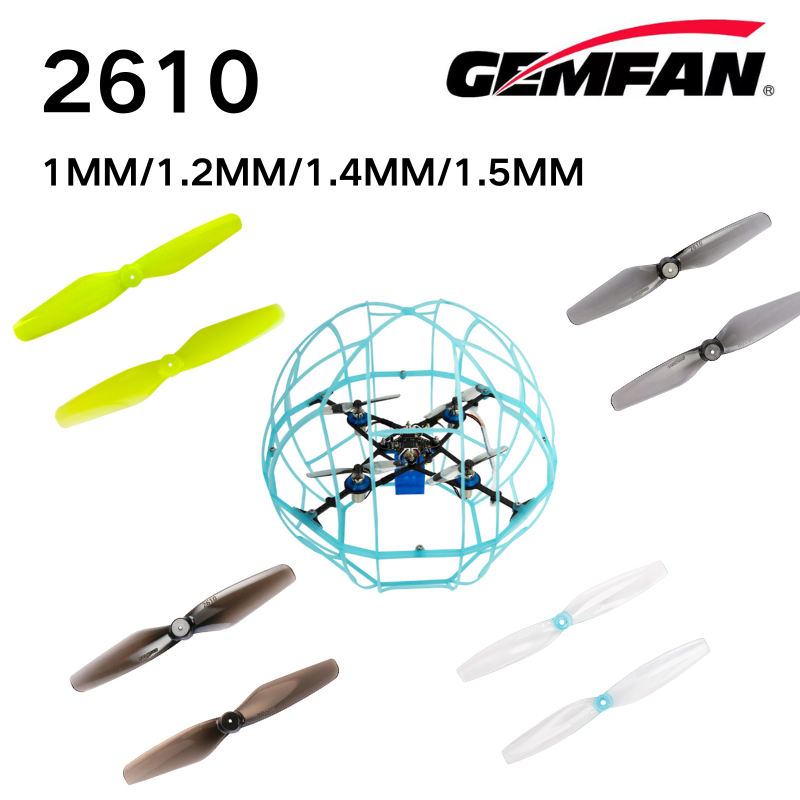 Hélices Gemfan 2610 de 2,6 pol - Drone Racing Battery avaliação e preço