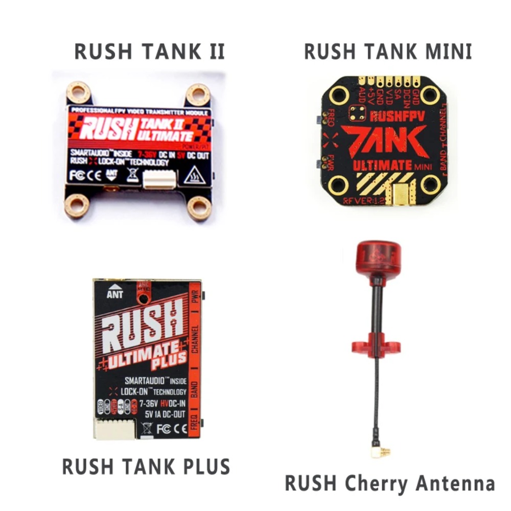 Transmissor de Vídeo RUSH TANK - Drone Racing Transmitter avaliação e preço