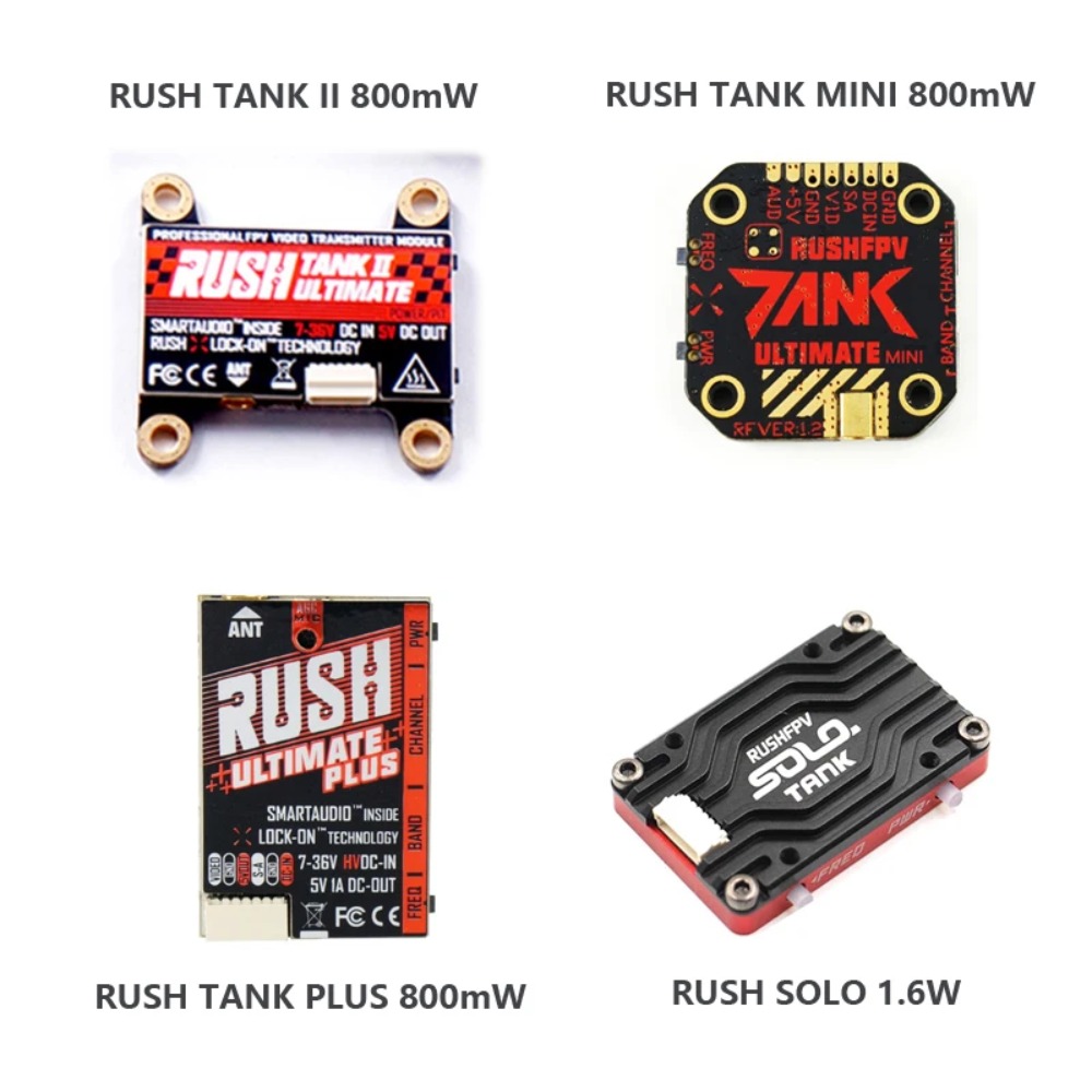 Transmissor de Vídeo RUSH TANK - Drone Racing Transmitter avaliação e preço