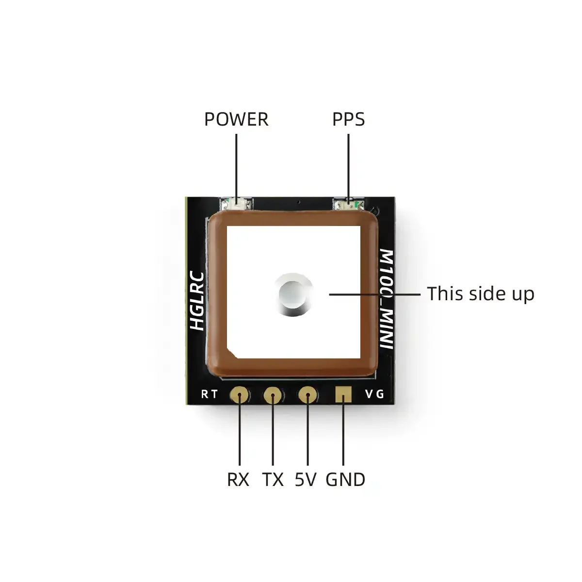 Módulo GPS Mini HGLRC M100 Chi - Drone Racing Antenna avaliação e preço