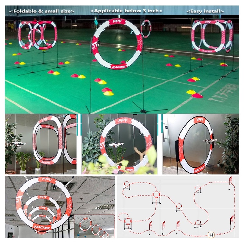 Portão de Chegada FPV para Dro - Drone Racing Flag avaliação e preço