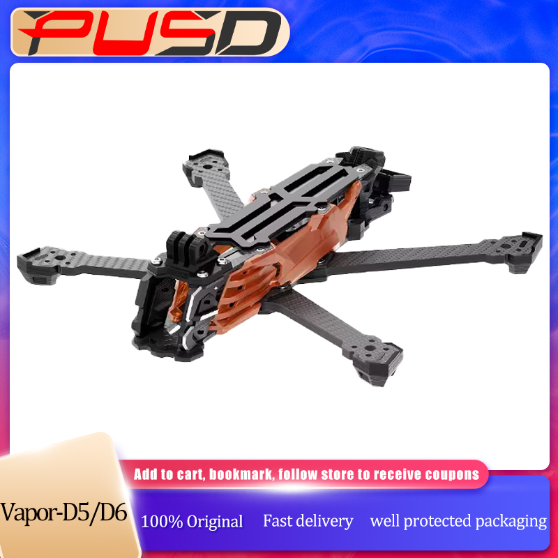 GEPRC GEP-Vapor-D5 D6 O4 Pro E - Drone Racing Frame avaliação e preço