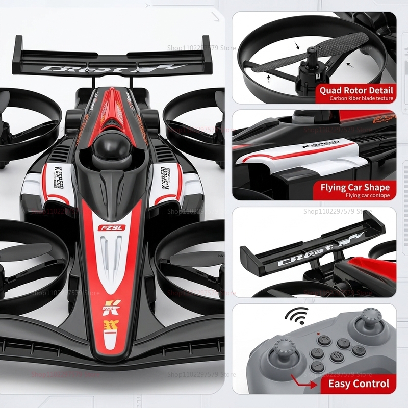 Mini Carro RC Voador Transform - Drone Racing Charger avaliação e preço