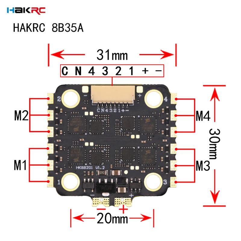 Controlador de Voo Mini HAKRC  - Drone Racing Flight Controller avaliação e preço